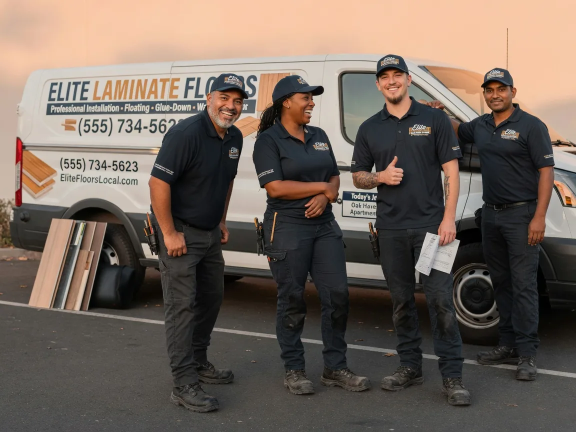 Laminate flooring installation company in Thornville, OH